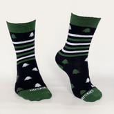 Christmas Tree Full Socks - Blue / Green